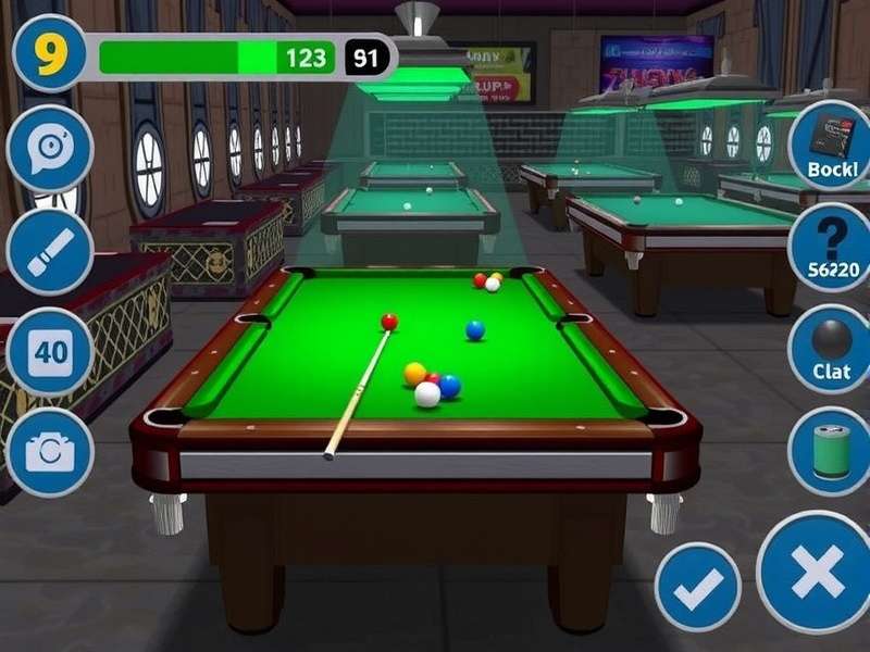 City Billiards Glory Gameplay Screenshot